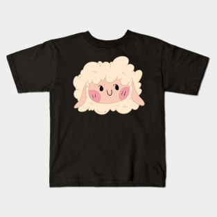 Cute Pink Sheep Lover Kids T-Shirt